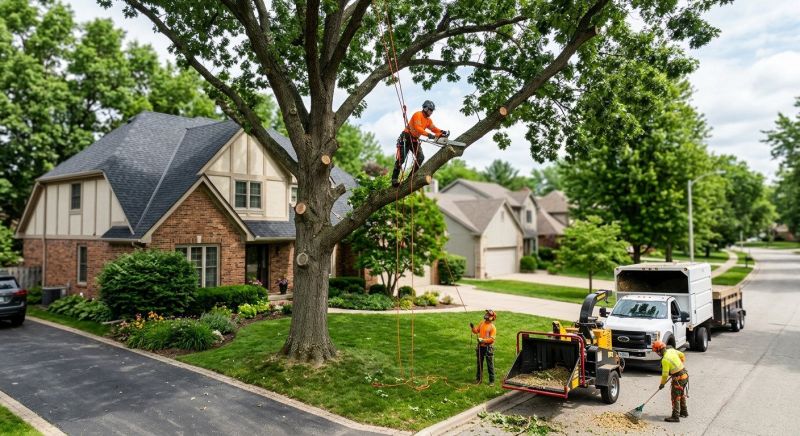 Oak Tree Pruning in Doylestown, PA