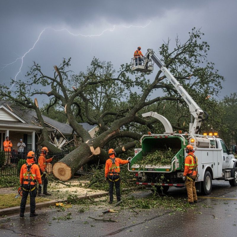 Local Emergency Tree Service pros at work